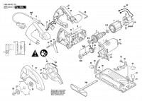 Bosch 0 603 328 003 Pks 40 Circular Saw 230 V / Eu Spare Parts